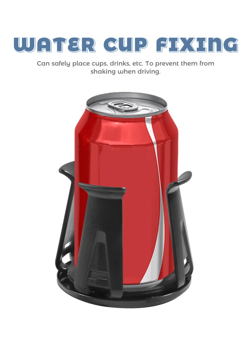 Bukela 2PCS Cup Holder Insert,Car Accessories,Self Adhesive Plastic Car Cup Holder Insert,Cupholder Adapter,Used to Fixing Water Cups and Drinks,Universal for Cars,Sedan,Truck,RVs,SUVs,Etc - Image 4